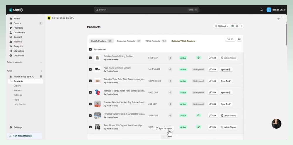 choose-shopify-products-to-sync-to-tiktok-shop