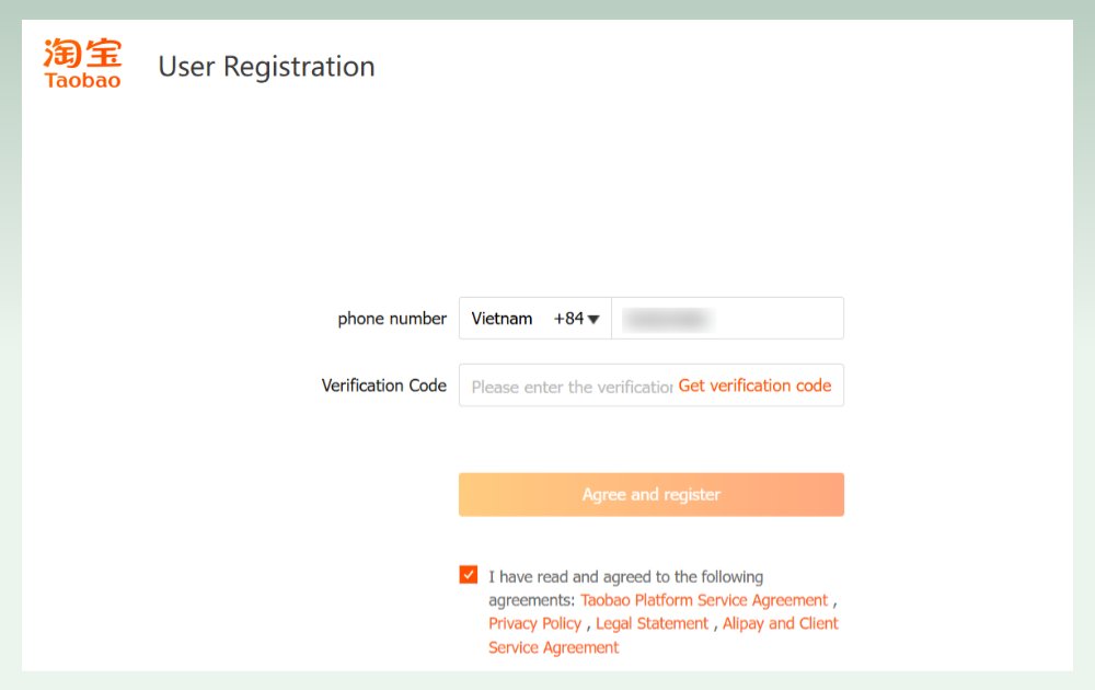 register-for-tabao-account