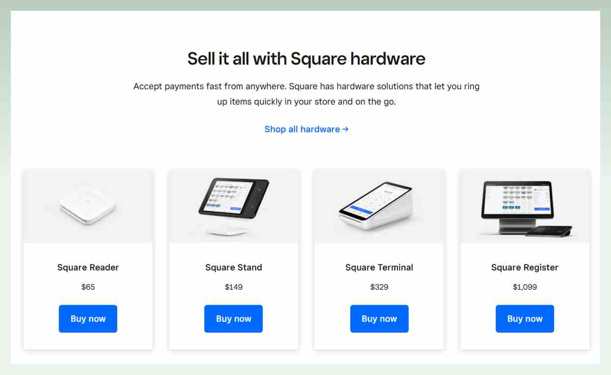 Square-POS-hardware