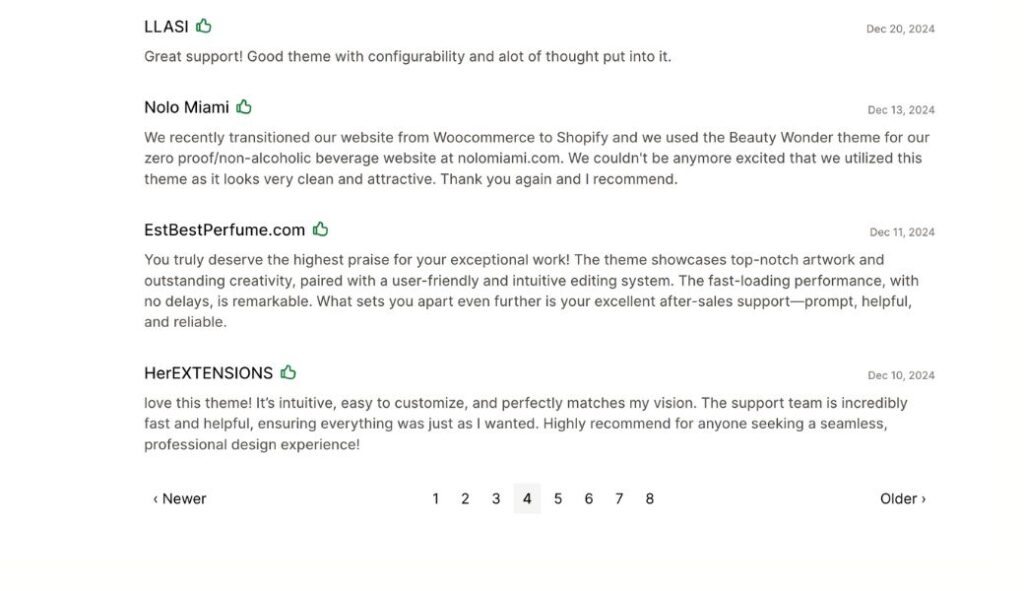 wonder shopify theme reviews