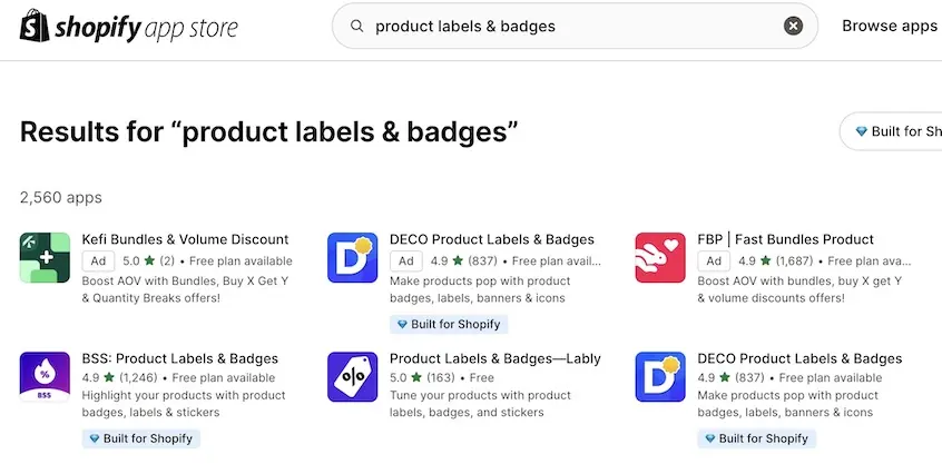 How to Add Product Labels & Badges on Shopify by Agency