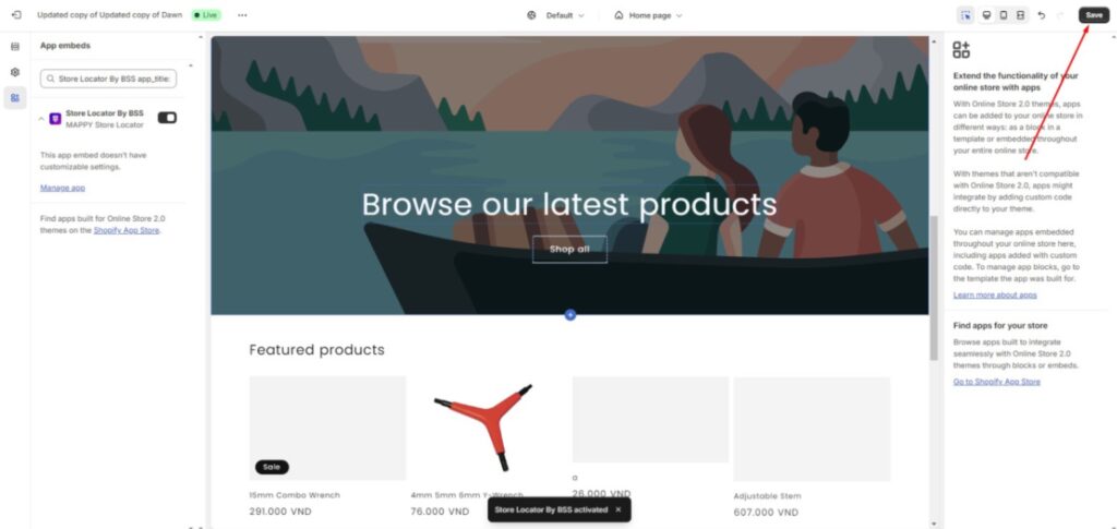 how to add store locator on shopify