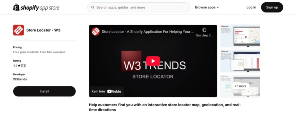 shopify store locator 