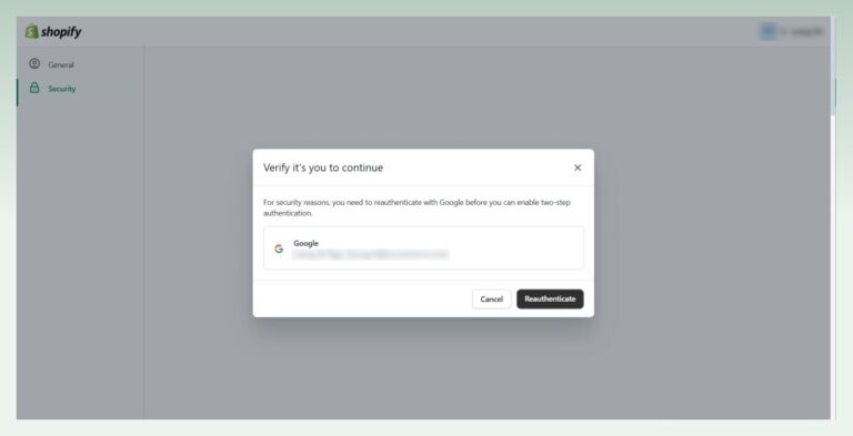 How to set up Two-Step Authentication on Shopify: Easy & Secure