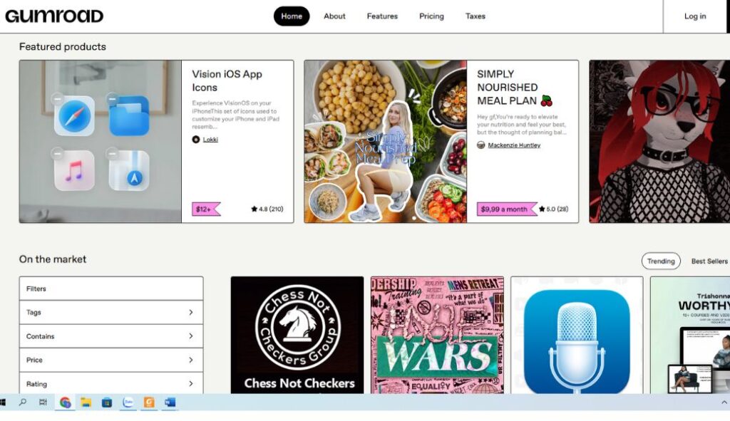 how to create digital products platforms gumroad