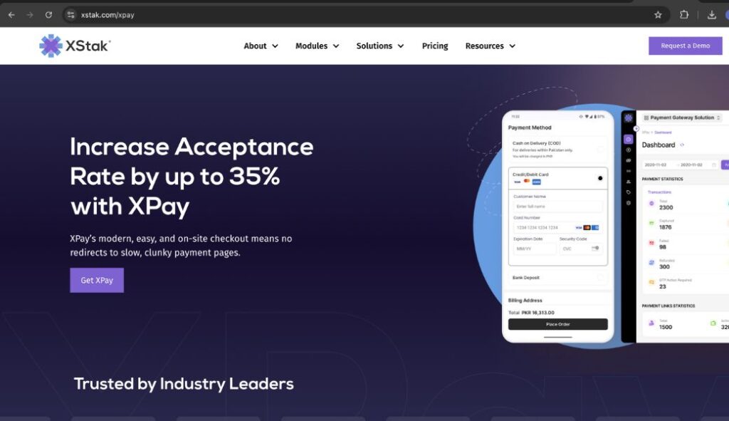 shopify payments for pakistan xpay