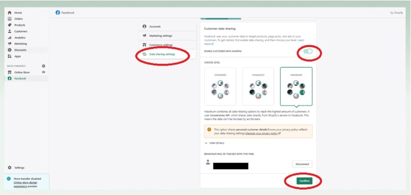 Step 5: Enable Data Sharing