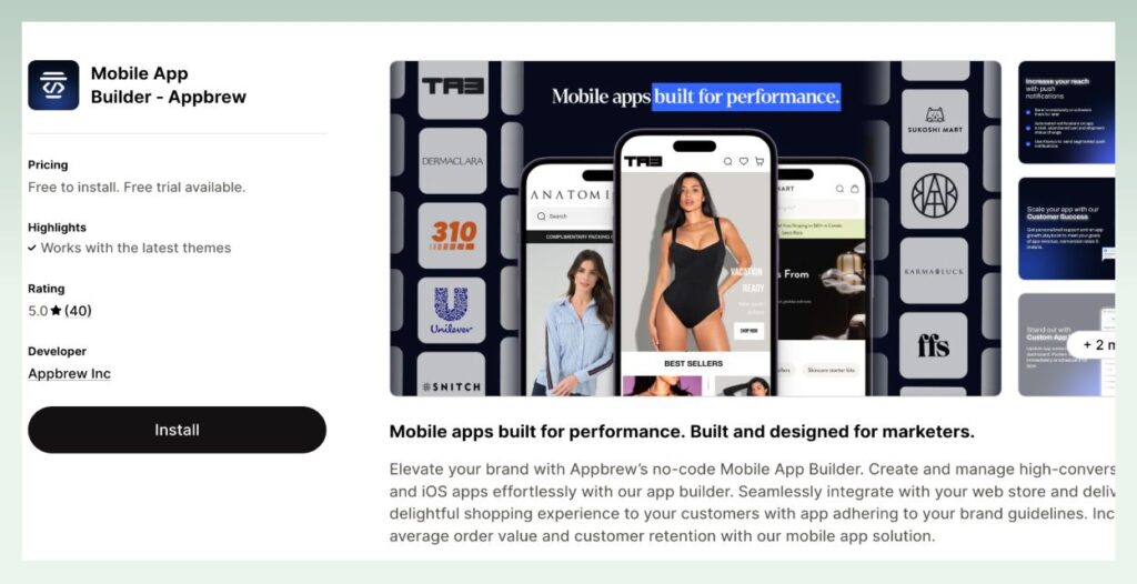 shopify-mobile-app-builder