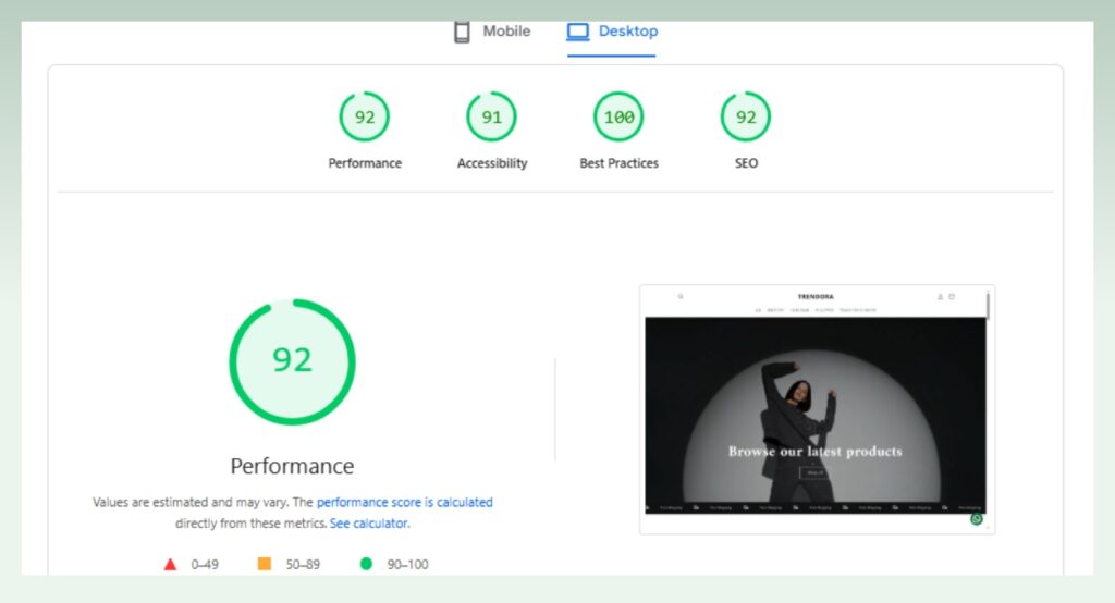 ecomstart-store-speed