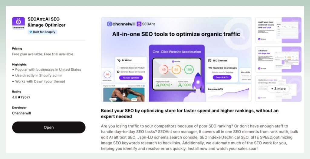 SEOAnt-app