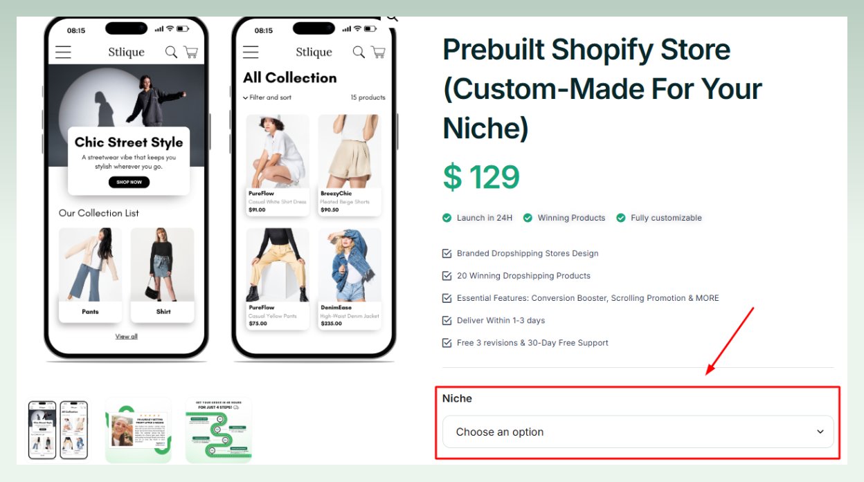 prebuilt-shopify-store-niches