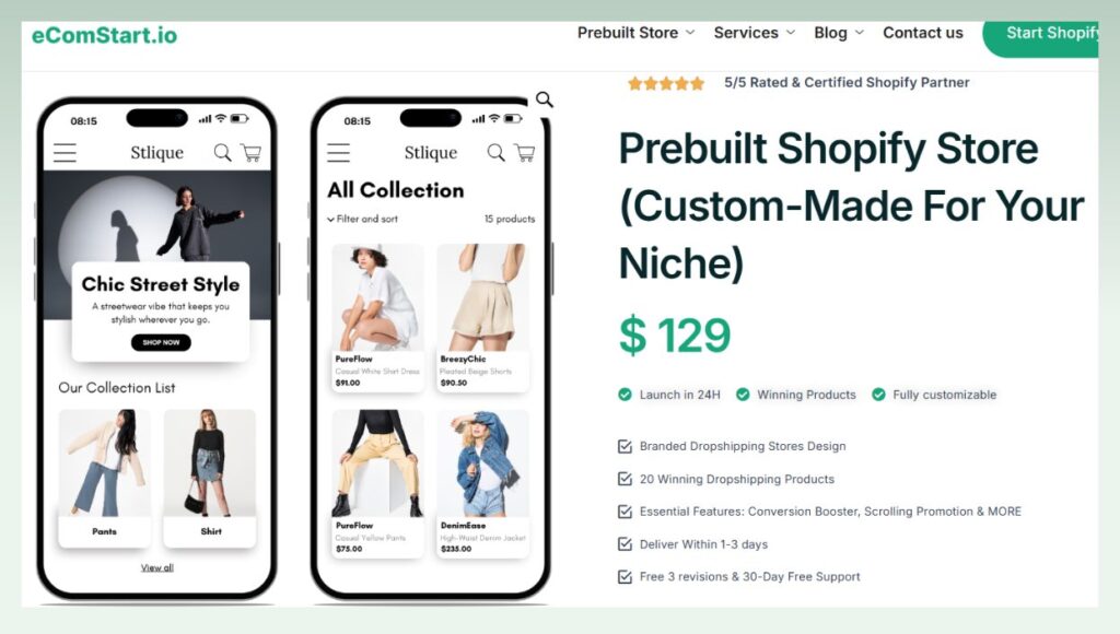 ecomstart-prebuilt-shopify-stores
