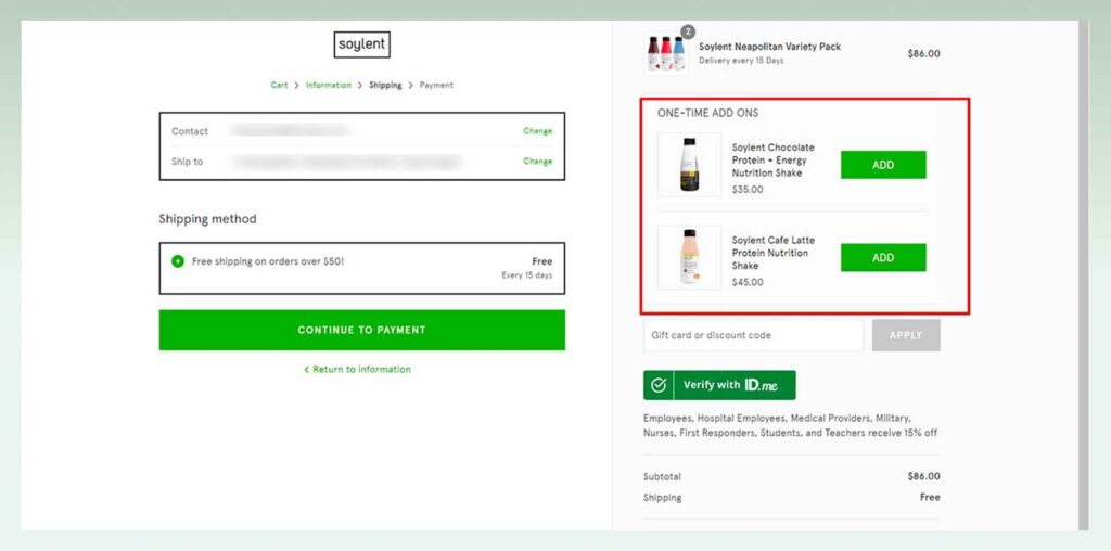 Last-minute-add-ons-shopify-upsell-at-checkout