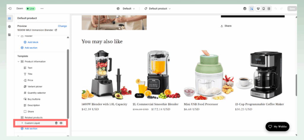 shopify-comment-box-code