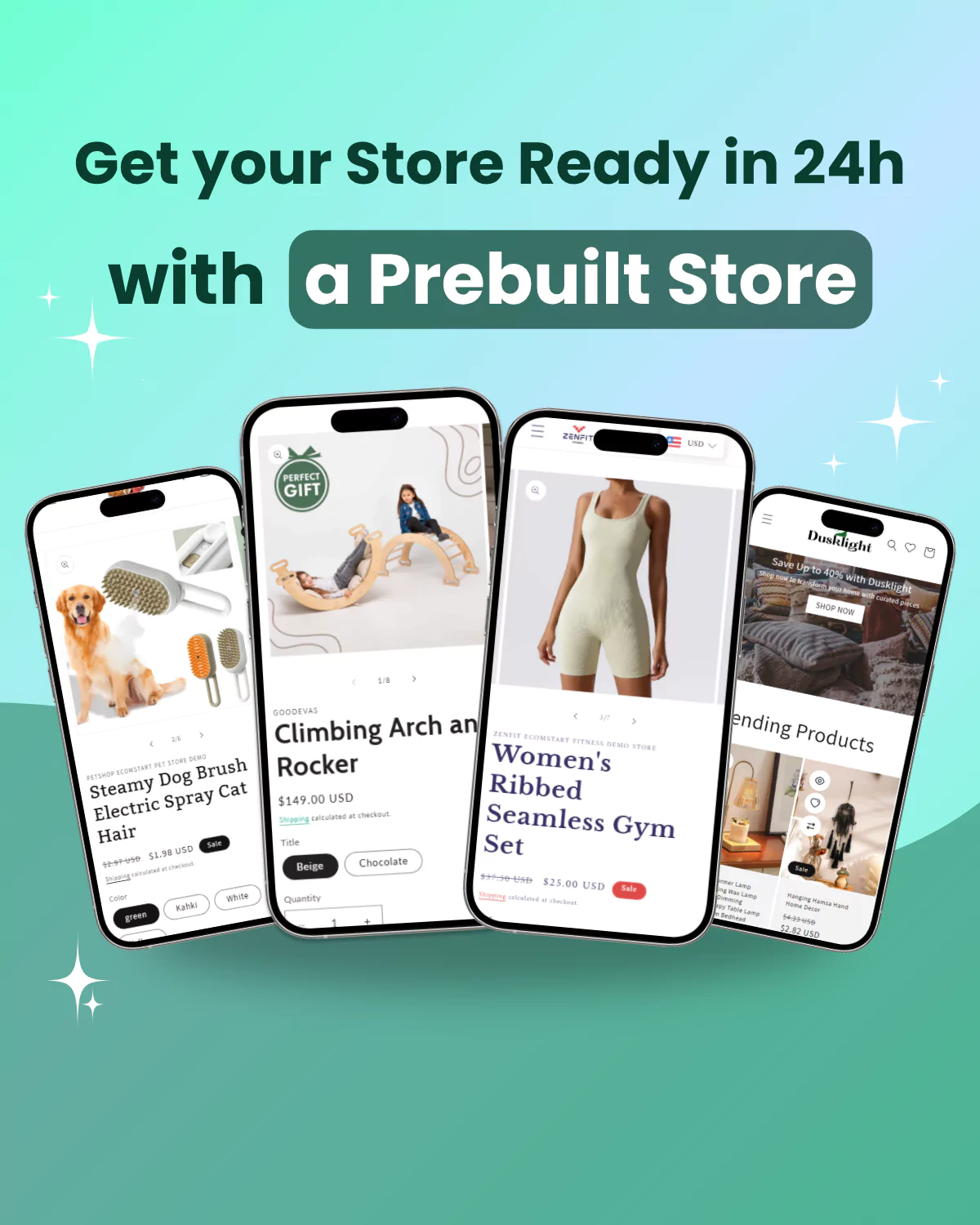Prebuilt Shopify Store