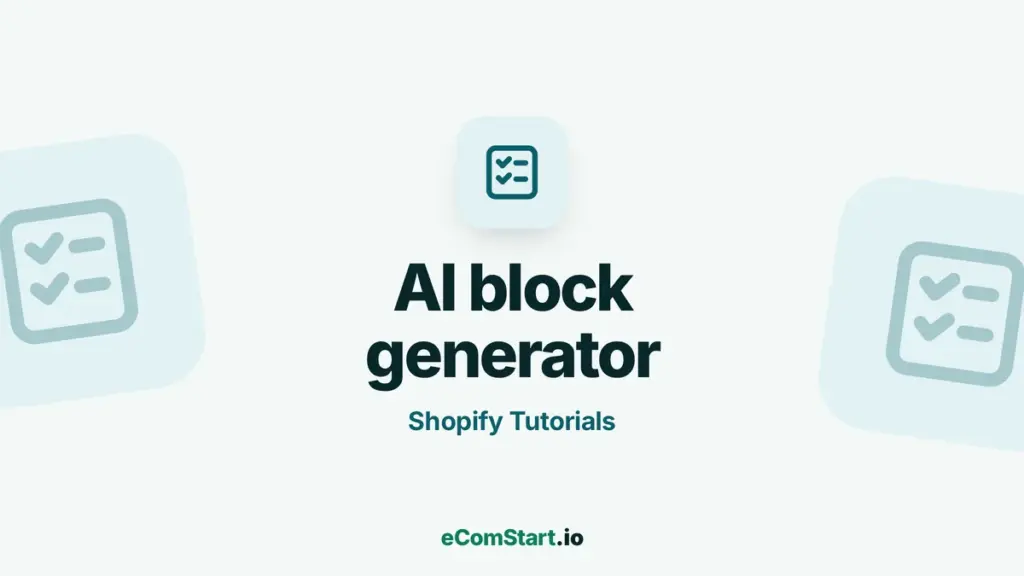 AI block generator - guide cover