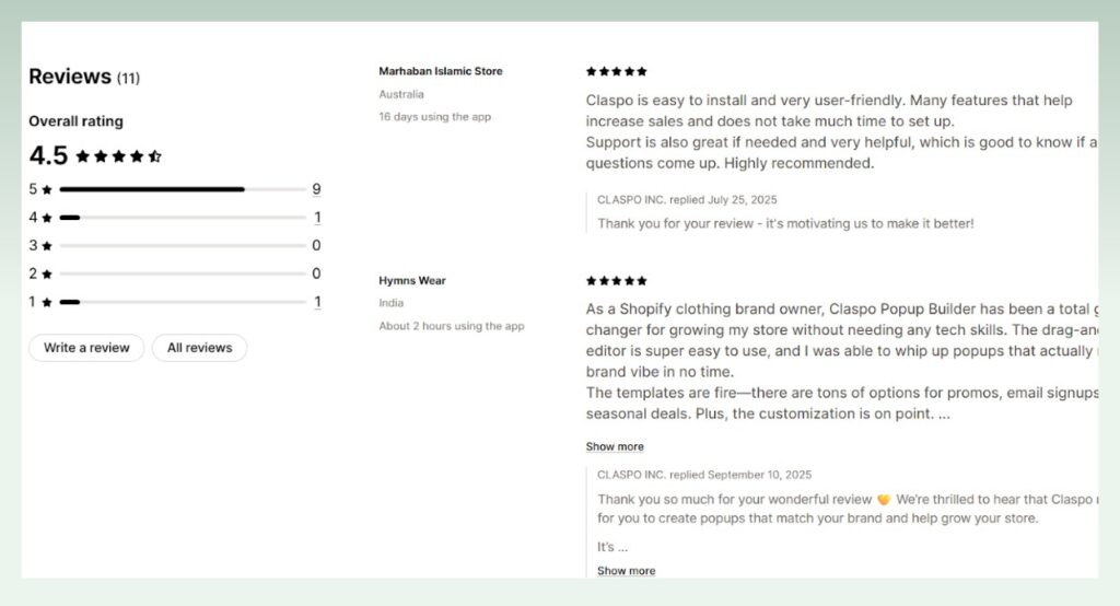 claspo reviews