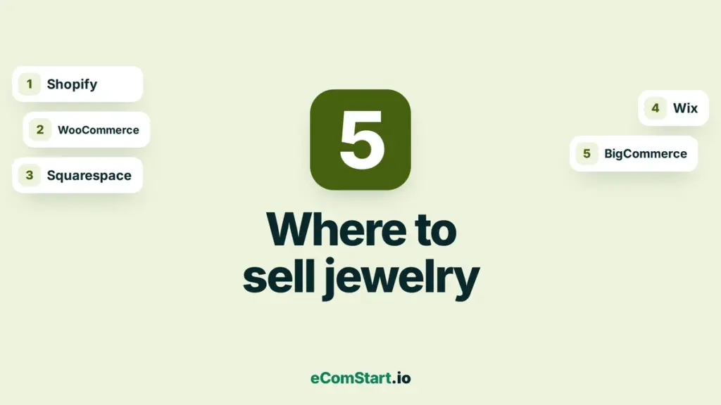 Where to sell jewelry - list cover