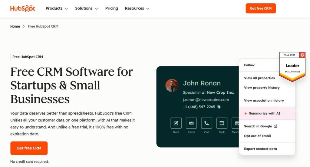 HubSpot - omnichannel marketing platform