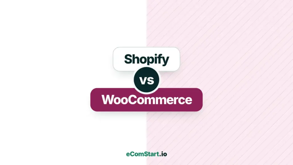 Shopify vs WooCommerce - comparison cover